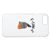 F Caw F Crow Retro Cool Case-Mate iPhone Case (Achterkant (Horizontaal))