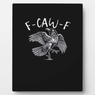 F-Caw-F Crow Retro Klassieker Fotoplaat