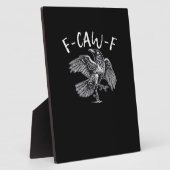 F-Caw-F Crow Retro Klassieker Fotoplaat (Zijkant)
