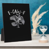 F-Caw-F Crow Retro Klassieker Fotoplaat (Zijkant)