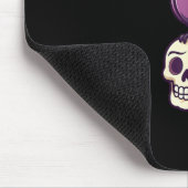 F-Caw-F Crow Skull Halloween Humor Graphic Design Muismat (Hoek)