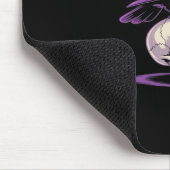 F-Caw-F Crow Skull Halloween Humor Graphic Design  Muismat (Hoek)