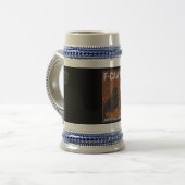 F-CAW-F Drink Raven Halloween Beer Mok Tankard (Voorkant links)
