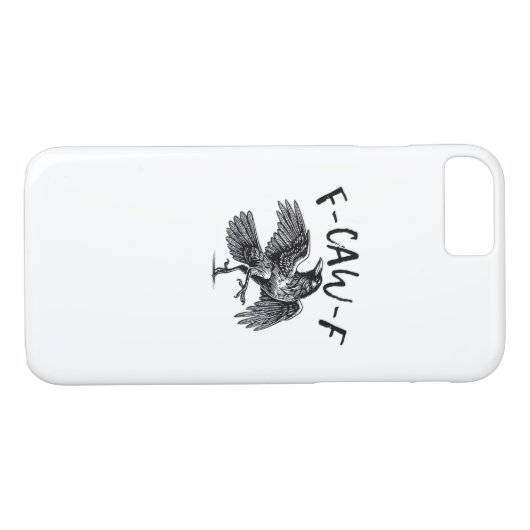F Caw F Essential Classic Aesthetic Case-Mate iPhone Case (Achterkant (Horizontaal))