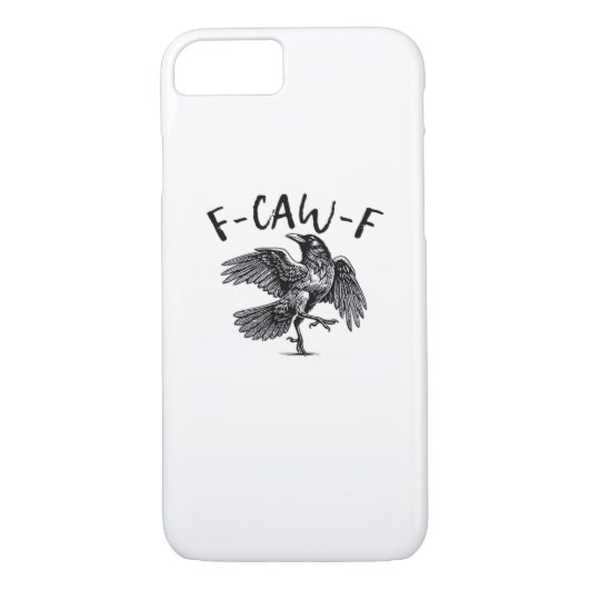 F Caw F Essential Classic Aesthetic Case-Mate iPhone Case (Achterkant)