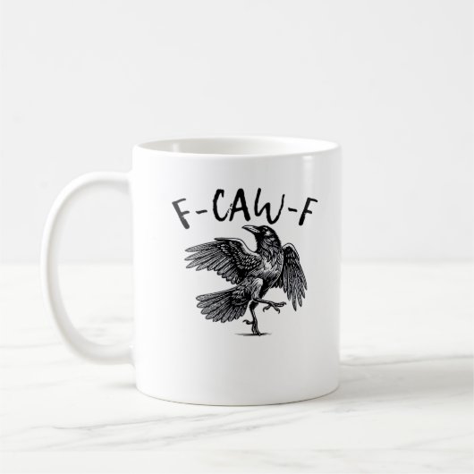 F Caw F Essential Classic Aesthetic Koffiemok (Links)