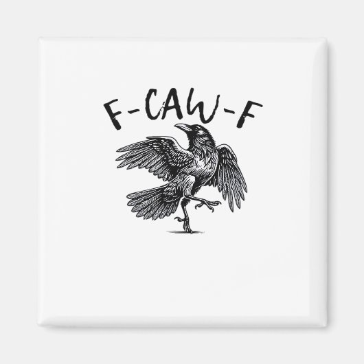 F Caw F Essential Classic Aesthetic Magneet (Voorkant)