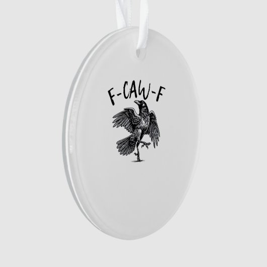 F Caw F Essential Classic Aesthetic Ornament (voorkant)