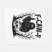 F Caw F Essential Cool Unique Style Fleece Deken (Voorkant (Horizontaal))