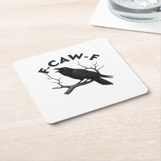 F Caw F Essential Creative Aesthetic Kartonnen Onderzetters (Schuin)