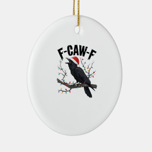 F Caw F Essential Creative Casual Style Keramisch Ornament (Rechts)