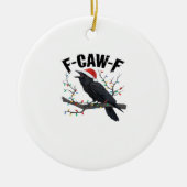 F Caw F Essential Creative Casual Style Keramisch Ornament (Voorkant)
