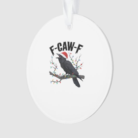 F Caw F Essential Creative Casual Style Ornament (voorkant)