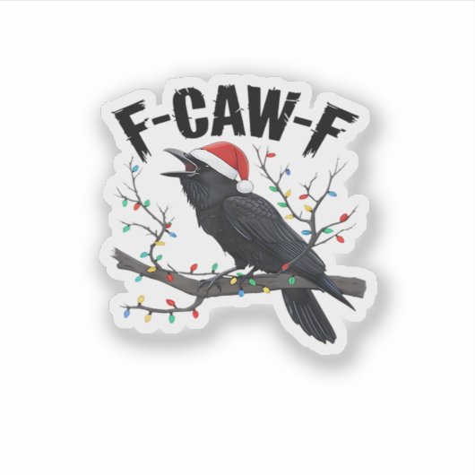 F Caw F Essential Creative Casual Style Sticker (Voorkant)