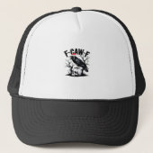 F-Caw-F Essential Funny Quote Trucker Pet (Voorkant)