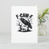 F Caw F Essential Minimal Clean Design Feestdagenkaart (Staand voorkant)