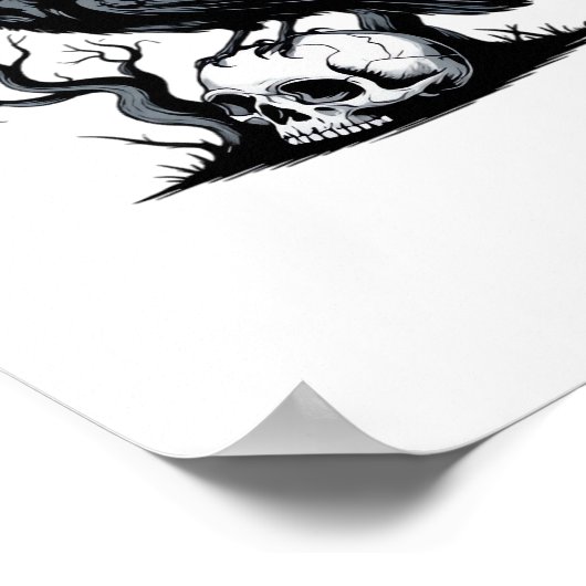 F Caw F Essential Minimal Clean Design Poster (Hoek)