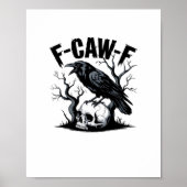 F Caw F Essential Minimal Clean Design Poster (Voorkant)