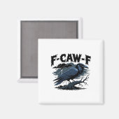 F-Caw-F Essential Retro Classic Magneet (Voorkant / Achterkant)