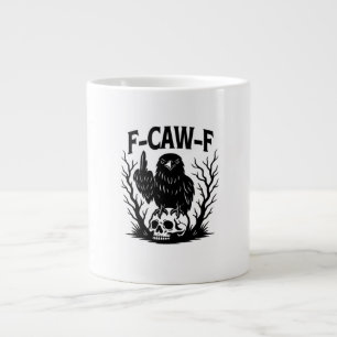 F Caw F Essentiële Coole Unieke Stijl Grote Koffiekop