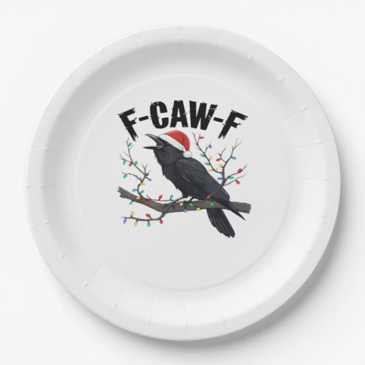 F Caw F Essentiële Creatieve Casual Stijl Papieren Bordje (Voorkant)