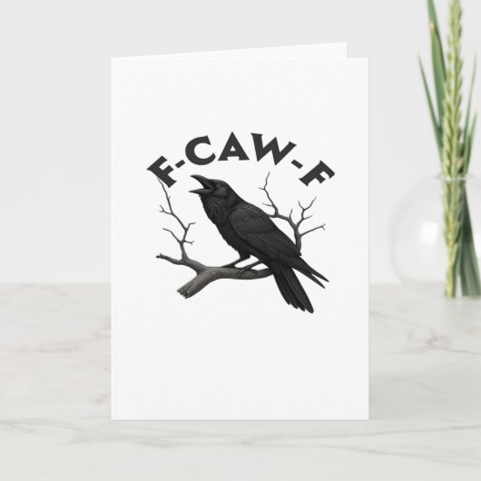 F Caw F Essentiële Creatieve Esthetiek Kaart (Voorkant)
