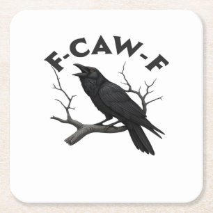 F Caw F Essentiële Creatieve Esthetiek Kartonnen Onderzetters
