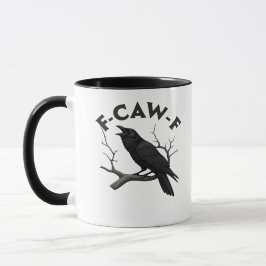 F Caw F Essentiële Creatieve Esthetiek Mok (Links)