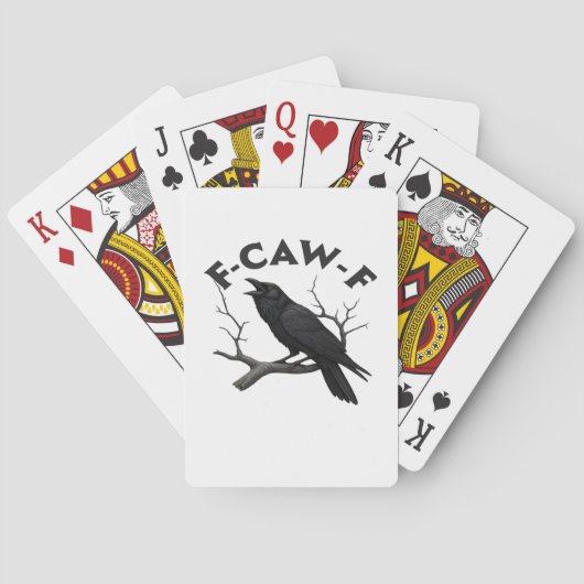 F Caw F Essentiële Creatieve Esthetiek Pokerkaarten (Achterkant)