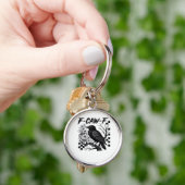 F Caw F Essentiële Grappige Modieuze Stijl Sleutelhanger (Hand)