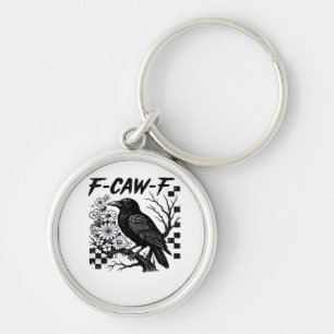 F Caw F Essentiële Grappige Modieuze Stijl Sleutelhanger
