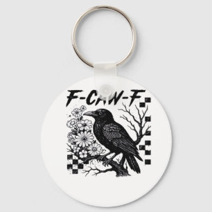 F Caw F Essentiële Grappige Modieuze Stijl Sleutelhanger