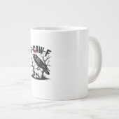 F-Caw-F Essentiële Grappige Quote Grote Koffiekop (Voorkant rechts)