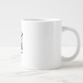 F-Caw-F Essentiële Grappige Quote Grote Koffiekop (Rechts)