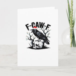 F-Caw-F Essentiële Grappige Quote Kaart