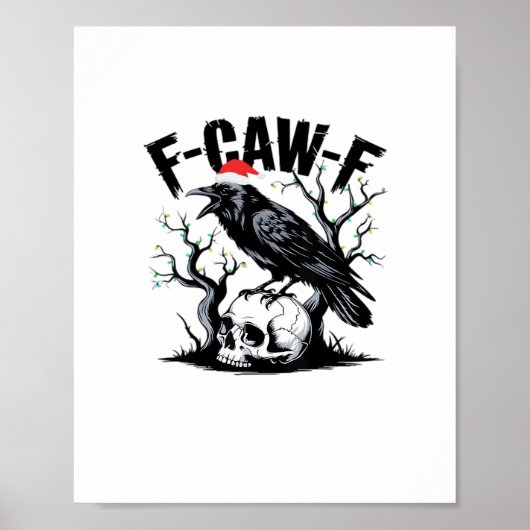 F-Caw-F Essentiële Grappige Quote Poster (Voorkant)