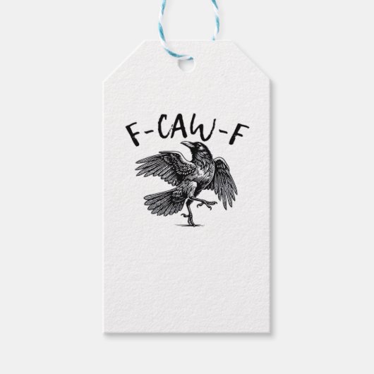 F Caw F Essentiële Klassieke Esthetiek Cadeaulabel (Voorkant)