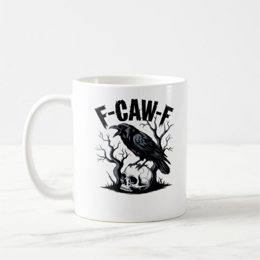 F Caw F Essentiële Minimaal Schone Ontwerp Koffiemok (Links)