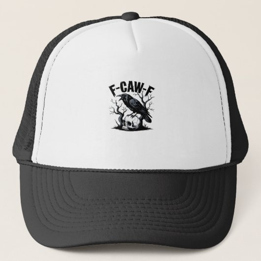 F Caw F Essentiële Minimaal Schone Ontwerp Trucker Pet (Voorkant)