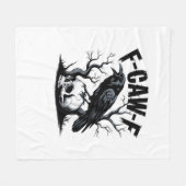 F Caw F Essentiële Minimaal Schoon Design Fleece Deken (Voorkant (Horizontaal))