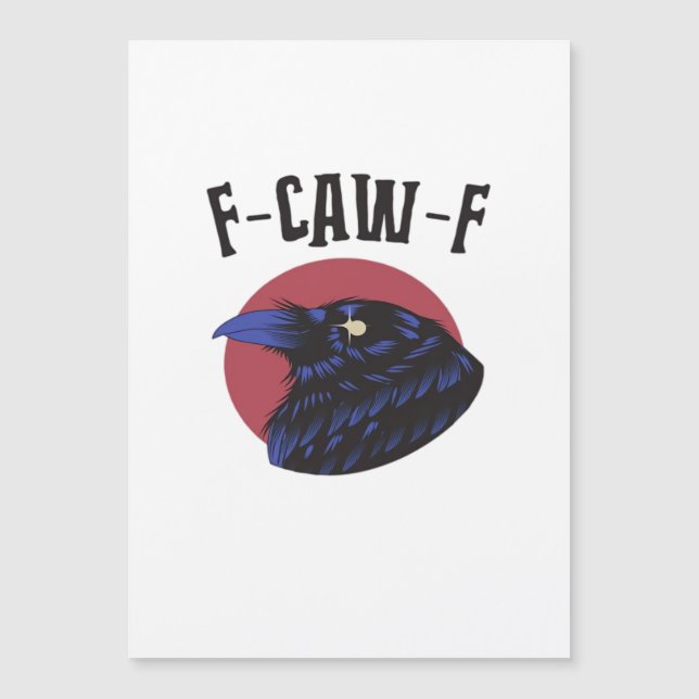 F-Caw-F Essentiële Retro Grafiek (Voorkant)