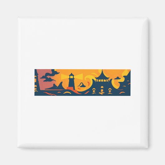 F-Caw-F Essentiële Retro Klassieker Magneet (Voorkant)