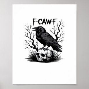 F Caw F Essentiële Vintage Coole Look Poster