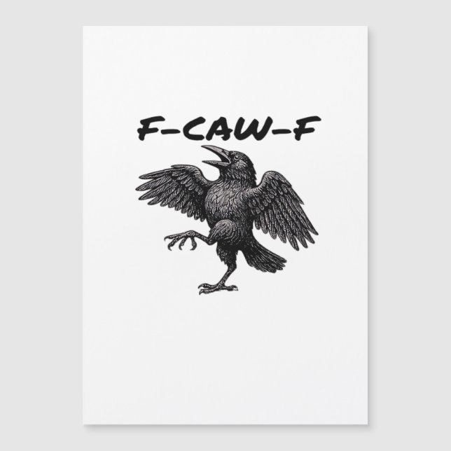 F-Caw-F Essentiële Vintage Grafiek (Voorkant)