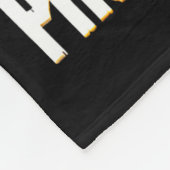 F Caw F Funny Angry Chicken Don't Like Me Problem  Fleece Deken (Hoek)