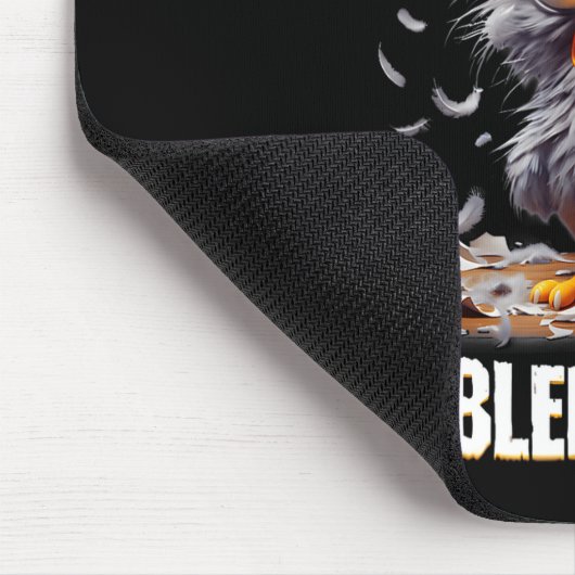 F Caw F Funny Angry Chicken Don't Like Me Problem  Muismat (Hoek)