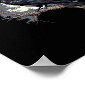 F Caw F Funny Bird Crow Creative Casual Design Poster (Hoek)