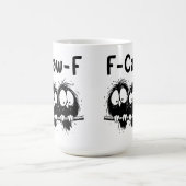F-Caw-F Funny Bird Quote Gifts  Magische Mok (Midden)