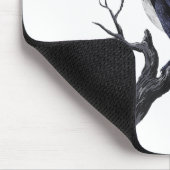 F-caw-f Funny Black Bird Black Crow Muismat (Hoek)