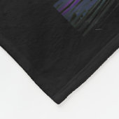 F-CAW-F Funny Black Crow Bird Fleece Deken (Hoek)